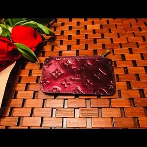 Louis Vuitton Violet Monogram Vernis Coin Purse